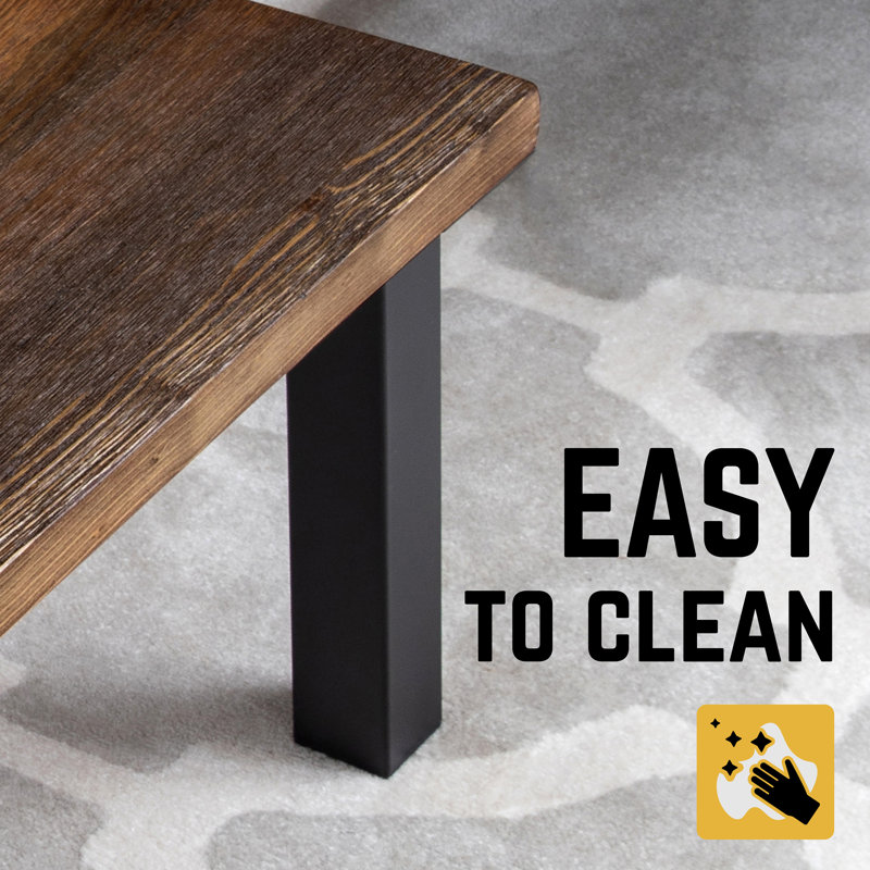 Latitude Run® Yar Modern Black Steel Table Legs & Reviews Wayfair